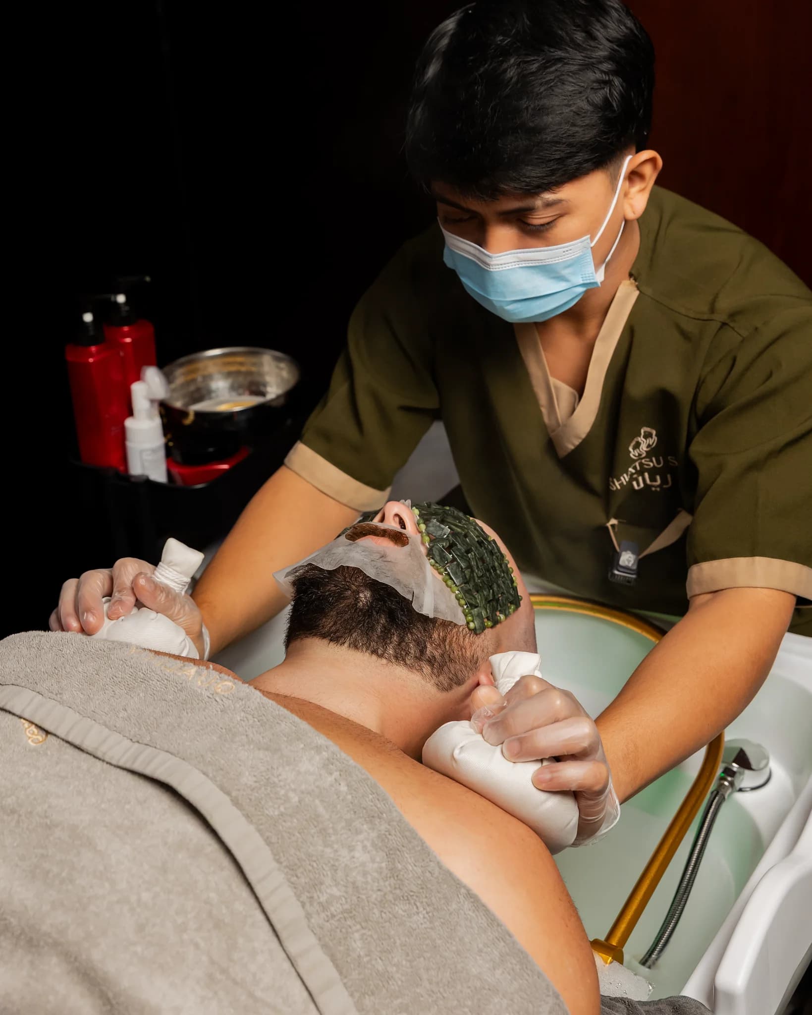 Japanese Herbal Head Treatment